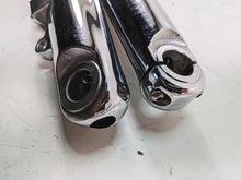 Load image into Gallery viewer, 2009 Harley FXCWC Softail Rocker C Chrome Front Fork Leg Set - Read 46950-08 | Mototech271