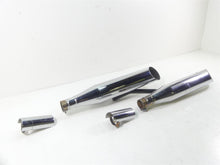 Load image into Gallery viewer, 2007 Honda VTX1800 T1 Cobra Slash Cut Slip On Exhaust Pipe Mufflers 1176SC | Mototech271