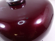 Load image into Gallery viewer, 2000 Harley Sportster XL1200 Custom Fuel Gas Tank Rich Red & Red Stripes 61348-0 | Mototech271
