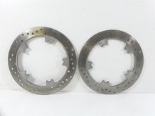 Load image into Gallery viewer, 2013 Harley VRSCF Muscle V-Rod Front Brake Rotor Disc Set 44553-06A | Mototech271