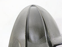 Load image into Gallery viewer, 2009 Ducati Monster 1100 S Rear Carbon Fiber Fender Mud Flap 96995109B