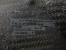 Load image into Gallery viewer, 2015 Ducati Diavel Carbon Red Fiber Under Tank Knee Cover Fairing Set 48015241A