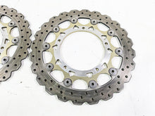 Load image into Gallery viewer, 2012 Yamaha XT1200 Super Tenere Front Brake Disc Rotor Set 23P-2581T-00-00
