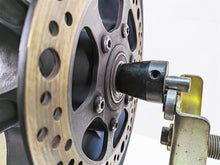 Load image into Gallery viewer, 2008 Buell 1125 R Straight 17x5.5 Rear Wheel Rim + Rotor G0309.02A8AYCR