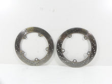 Load image into Gallery viewer, 2001 BMW R1150 GS R21 Front Brake Disc Rotor Set 34112314893 34112314894 | Mototech271