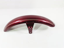 Load image into Gallery viewer, 2004 Harley Softail FXSTDI Deuce Front Fender Lava Red Sunglo & Stripe 59876-00