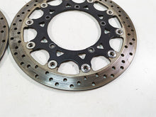 Load image into Gallery viewer, 2007 Yamaha R1 YZFR1 Front Brake Disc Rotor Set 4C8-2581T-00-00