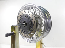 Load image into Gallery viewer, 2002 Yamaha XVS1100 V-Star Nice Chrome Spoke Rear Wheel Rim 15x4.5 5EL-25311-00 | Mototech271