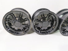 Load image into Gallery viewer, 2011 Can-Am Outlander 650 4X4 XT Oem 12x6 Front 12x7.5 Rear Wheel Set 705400687