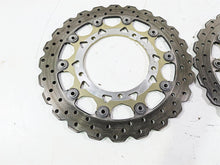 Load image into Gallery viewer, 2012 Yamaha XT1200 Super Tenere Front Brake Disc Rotor Set 23P-2581T-00-00