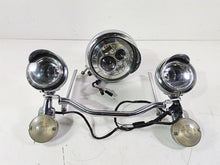 Load image into Gallery viewer, 2008 Harley FLSTC 105TH Softail Heritage Led Headlight Spot Light Set 69748-05B | Mototech271