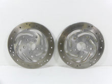 Load image into Gallery viewer, 2001 Harley Touring FLHRCI Road King Front Sunstar Brake Disc Rotor Set 44156-00