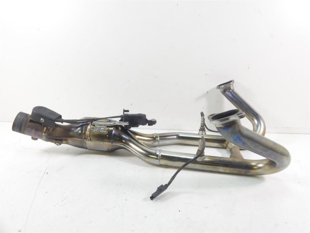 2017 BMW R1200GS GSW K50 Chrome Exhaust Header & Servo Motor 185185552