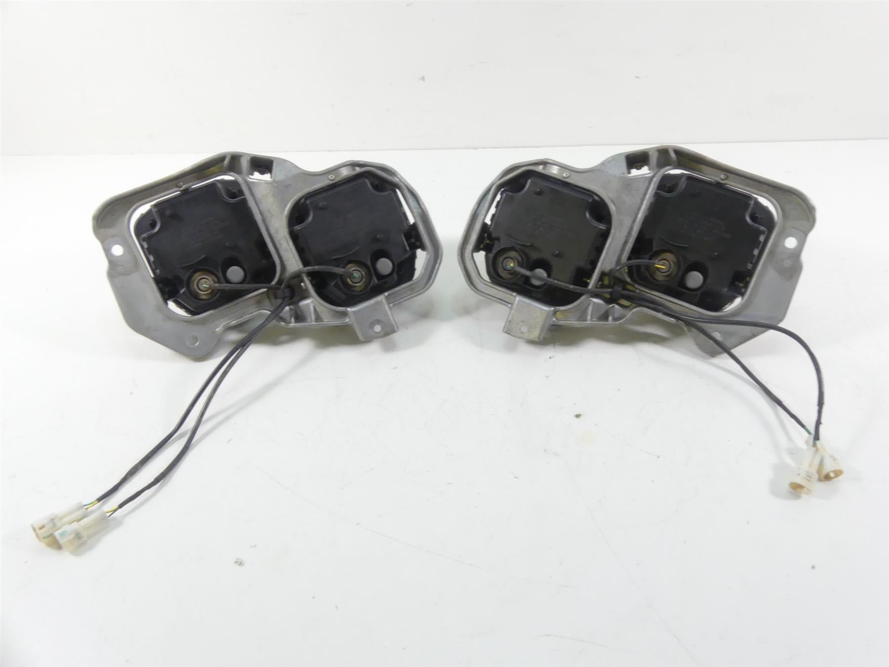 Used motorcycle tail light assemblies with wiring connectors available at Mototech271