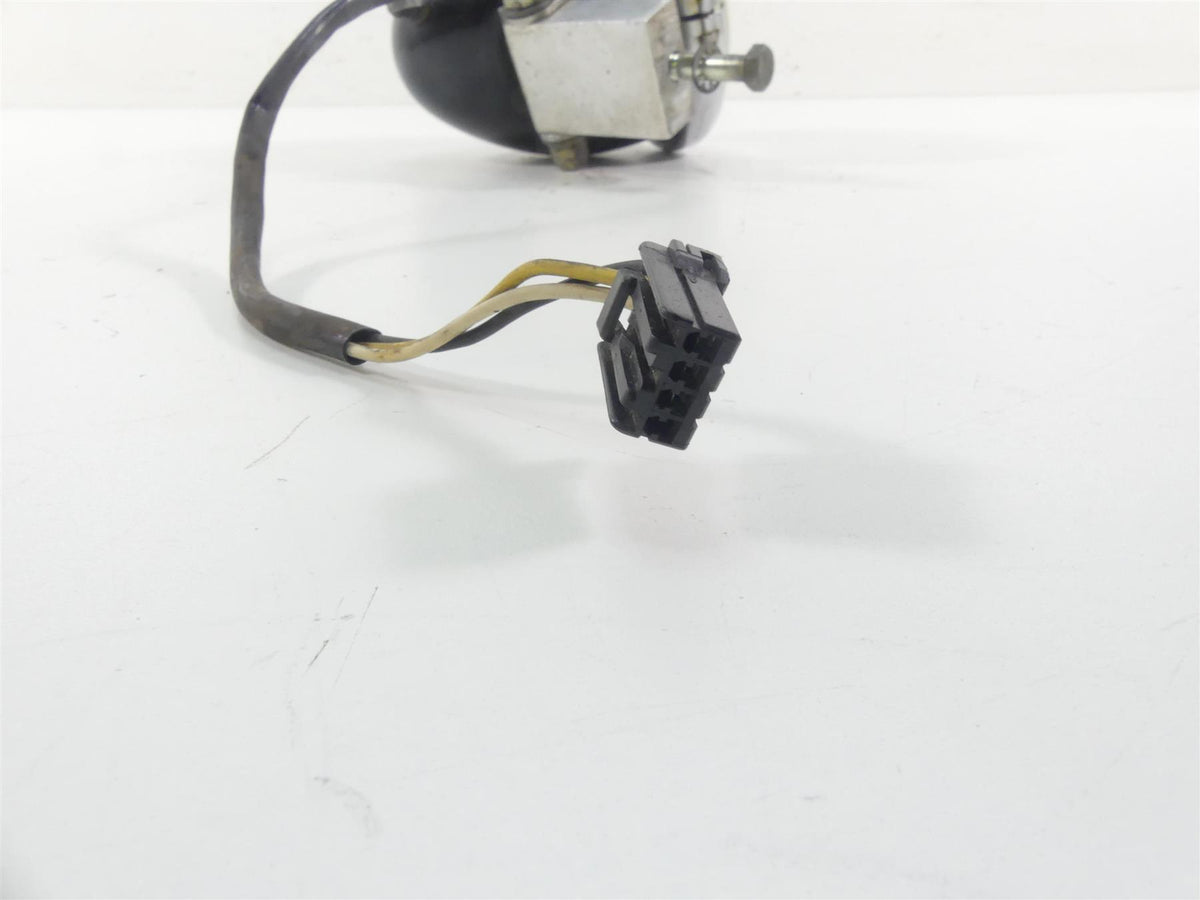 Used motorcycle electrical wiring connector with plug and wires on white background, available at Mototech271