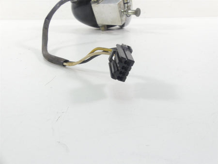 Used motorcycle electrical wiring connector with plug and wires on white background, available at Mototech271