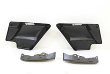 Load image into Gallery viewer, 2014 Harley Touring FLHTCU Electra Glide Side Cover Set Blackened Cayenne 662500 | Mototech271
