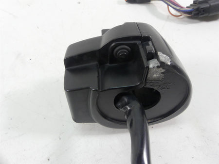Used black motorcycle handlebar switch with visible wear, available at Mototech271