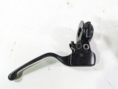 Black motorcycle brake lever assembly on white background, used part available at Mototech271