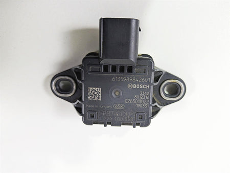 Bosch motorcycle sensor part with connector and mounting holes on white background, available at Mototech271