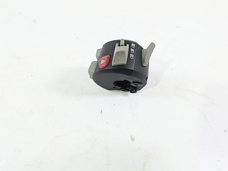 used motorcycle handlebar switch control black with red hazard button, available at Mototech271