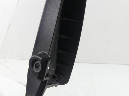 Black plastic motorcycle windscreen bracket and clear windshield available at Mototech271