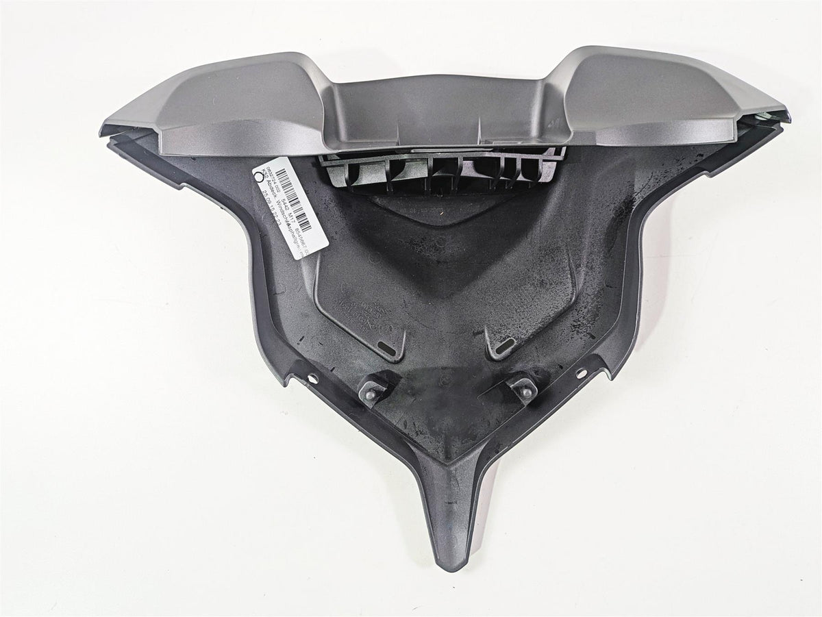 Used motorcycle front fairing cowl inner panel, black plastic, available at Mototech271