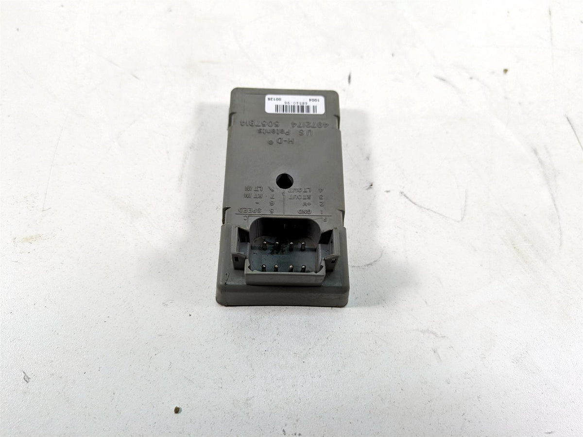 Used motorcycle electronic control module connector on white background, available at Mototech271