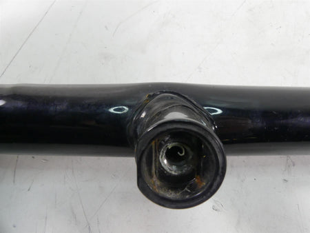 Used black motorcycle handlebar with central mounting clamp visible, available at Mototech271