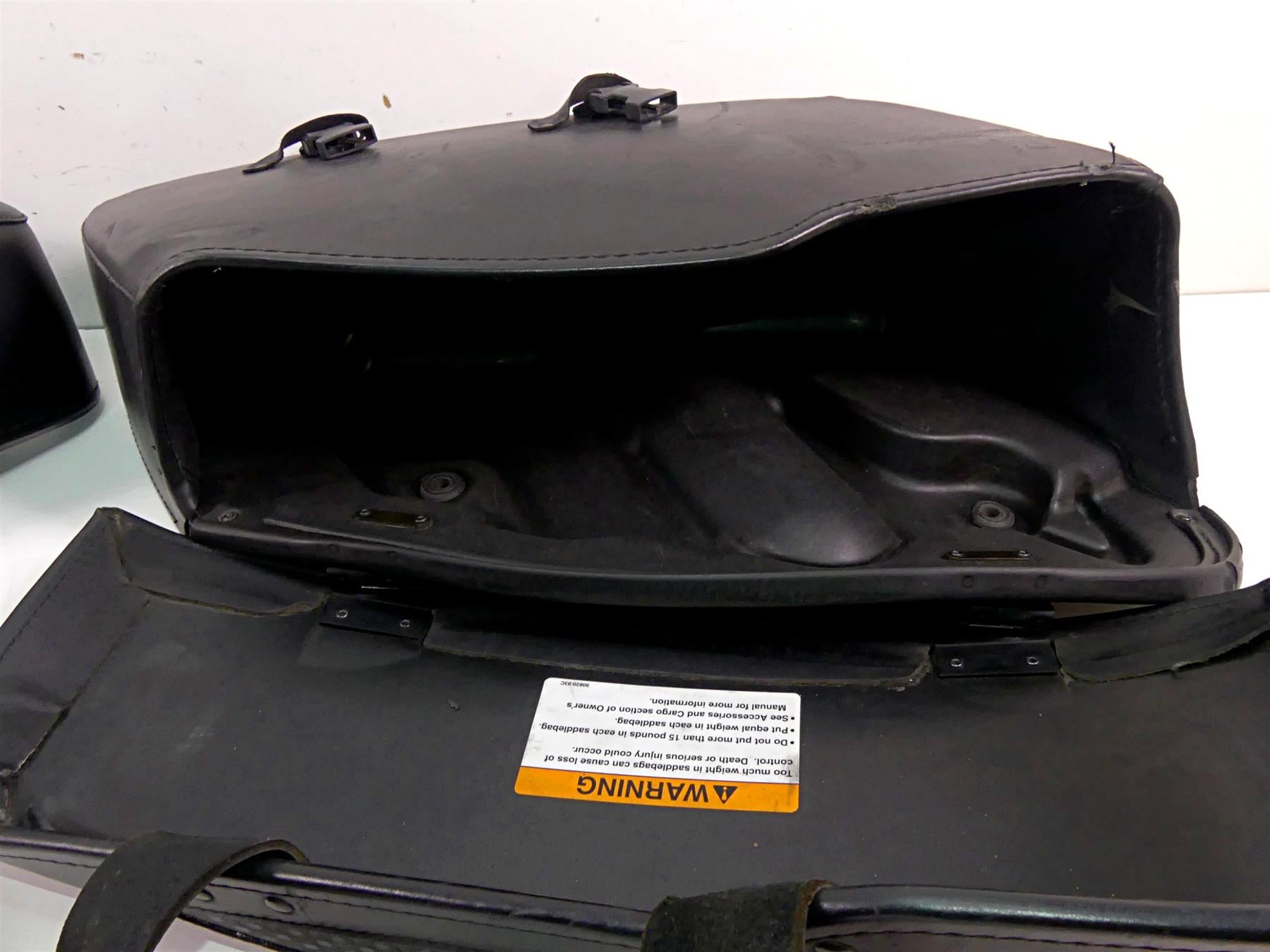 2007 Harley Touring FLHRC Road King Saddlebag Saddle Bag Storage Set 91138-98C {{ shop.shopifyCountryName }} - Mototech271