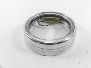 2004 Harley FLHTC SE CVO Electra Glide Chrome Led Headlight Halo Ring