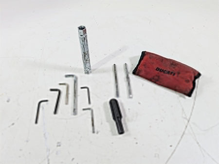 2008 Ducati SBK 1098 S Owners Tools Toolkit + Bag Set 69720222A {{ shop.shopifyCountryName }} - Mototech271