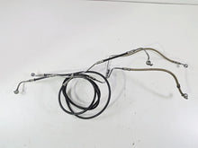 Load image into Gallery viewer, 2010 Harley Touring FLHXSE CVO Street Glide Front Abs Brake Line Set 46674-10
