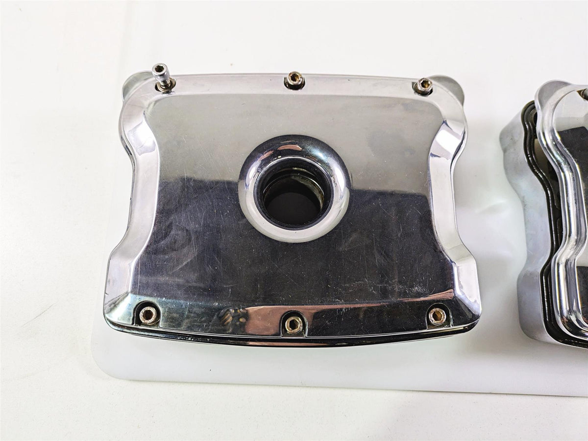 2004 Big Dog Chopper S&S Chrome Rocker Box Cylinderhead Cover Set 90-4093-S {{ shop.shopifyCountryName }} - Mototech271