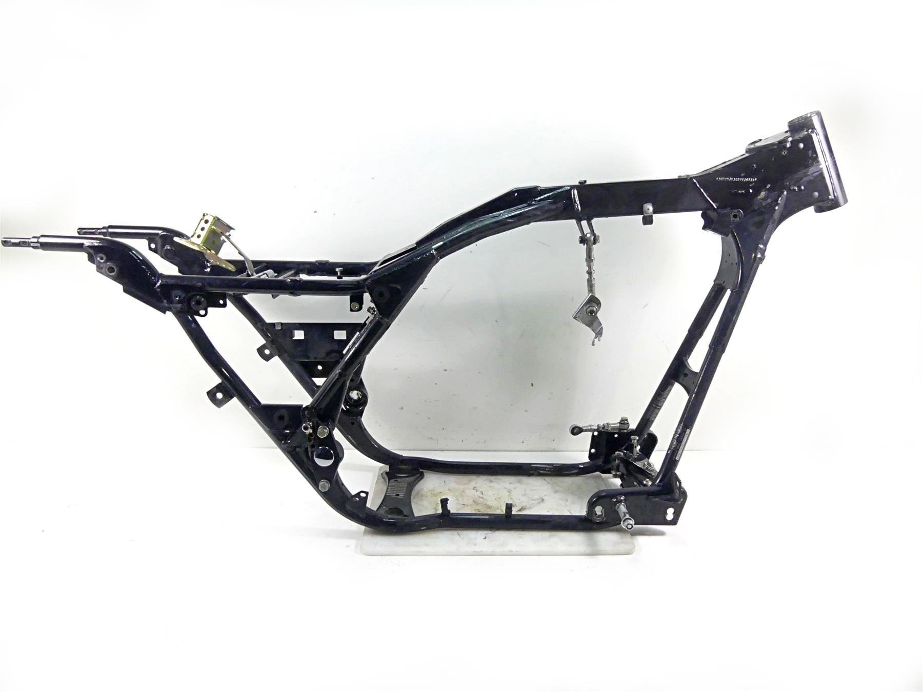 2002 Harley Touring FLHTC Electra Glide Straight Main Frame Chassis With Clean New Mexico Title 47900-02A {{ shop.shopifyCountryName }} - Mototech271