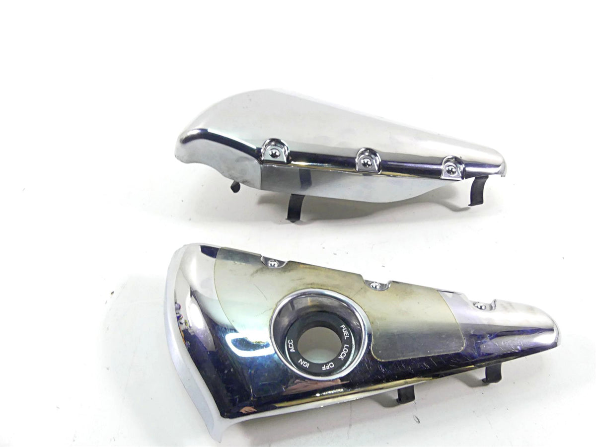 2005 Harley VRSCSE CVO V-Rod Under Seat Ignition Switch Side Covers 66339-05 {{ shop.shopifyCountryName }} - Mototech271