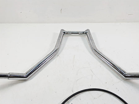 2011 Harley Touring FLTRU Road Glide 17 1/2" Ape Hanger Handlebars + Cable Set {{ shop.shopifyCountryName }} - Mototech271