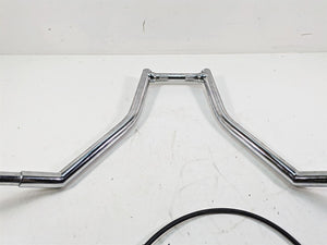 2011 Harley Touring FLTRU Road Glide 17 1/2" Ape Hanger Handlebars + Cable Set | Mototech271