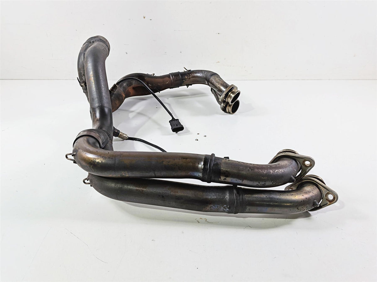 2018 Aprilia RSV4 RR Stock Exhaust Header Manifold Set 2B003106 {{ shop.shopifyCountryName }} - Mototech271