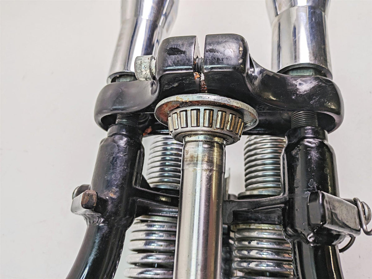 2009 Harley Softail FLSTSB Cross Bones Nice Front End Springer Fork Set 46173-05 46174-05 {{ shop.shopifyCountryName }} - Mototech271