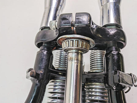 2009 Harley Softail FLSTSB Cross Bones Nice Front End Springer Fork Set 46173-05 46174-05 {{ shop.shopifyCountryName }} - Mototech271