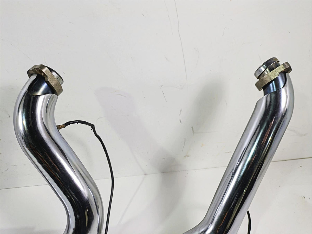 2014 Harley FLS Softail Slim Samson Legend Fishtail Longhorn Exhaust Set S3-911 {{ shop.shopifyCountryName }} - Mototech271