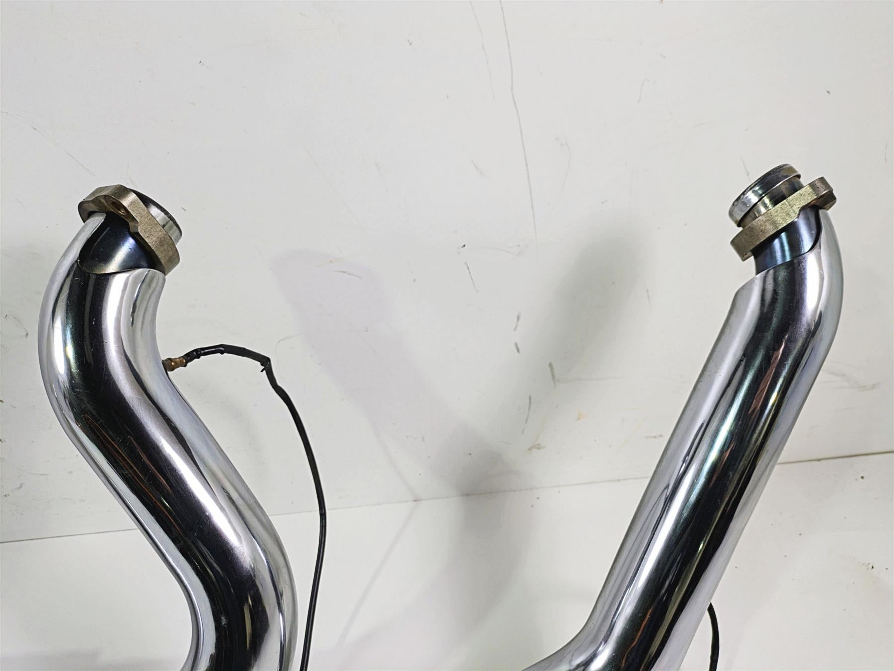 2014 Harley FLS Softail Slim Samson Legend Fishtail Longhorn Exhaust Set S3-911 {{ shop.shopifyCountryName }} - Mototech271