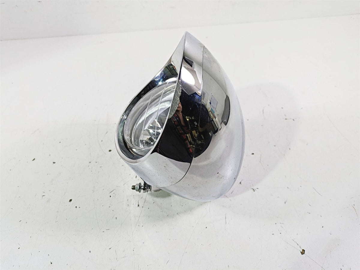 2002 Honda VTX1800 Retro Headlight Head Light & Housing Set 33120-MCH-671 {{ shop.shopifyCountryName }} - Mototech271