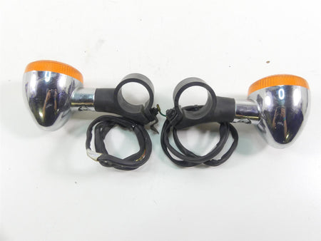1998 Honda Shadow VT1100T Front Blinker Turn Signal Indicator Set 33400-MAH-671 {{ shop.shopifyCountryName }} - Mototech271