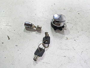 2005 Harley Softail FLSTFSE CVO Fat Boy Ignition Switch Key Lock Set 71450-04
