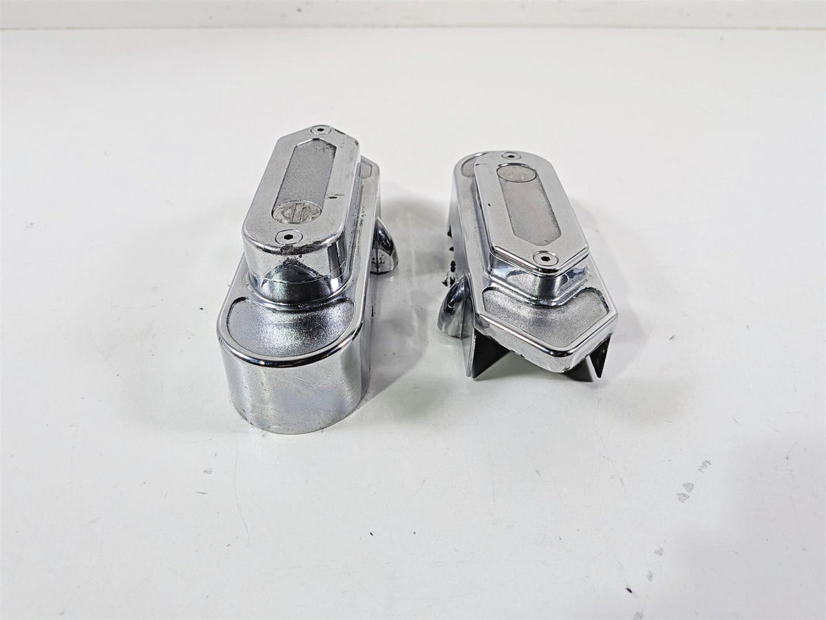 1998 Harley Dyna FXDL Low Rider Rear Axle Swingarm Cover Set 45157-97 {{ shop.shopifyCountryName }} - Mototech271