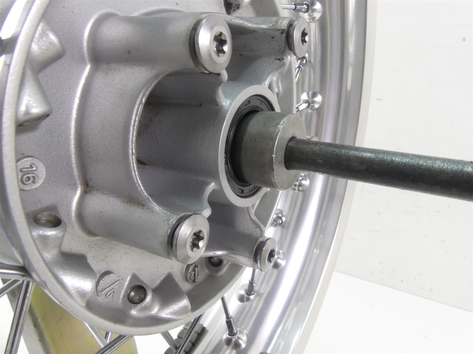 2017 Triumph Thruxton 1200 R Excel 17x3.5 Front Wheel Rim - Read T2001130 {{ shop.shopifyCountryName }} - Mototech271