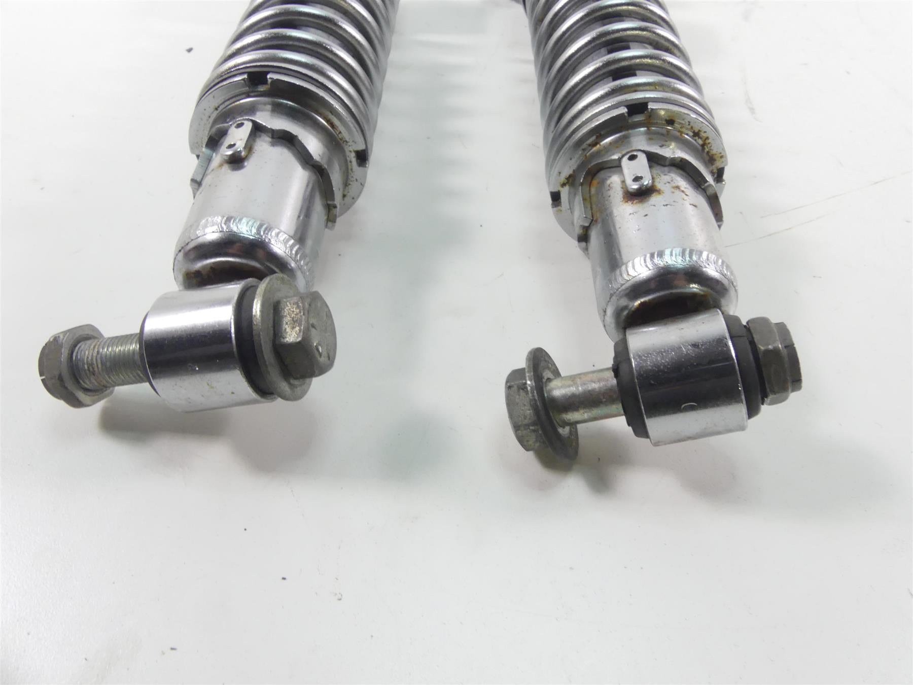2003 Harley Sportster XL1200 C 100th Anniv Rear Shock 11 3/4" Set 54566-97 {{ shop.shopifyCountryName }} - Mototech271