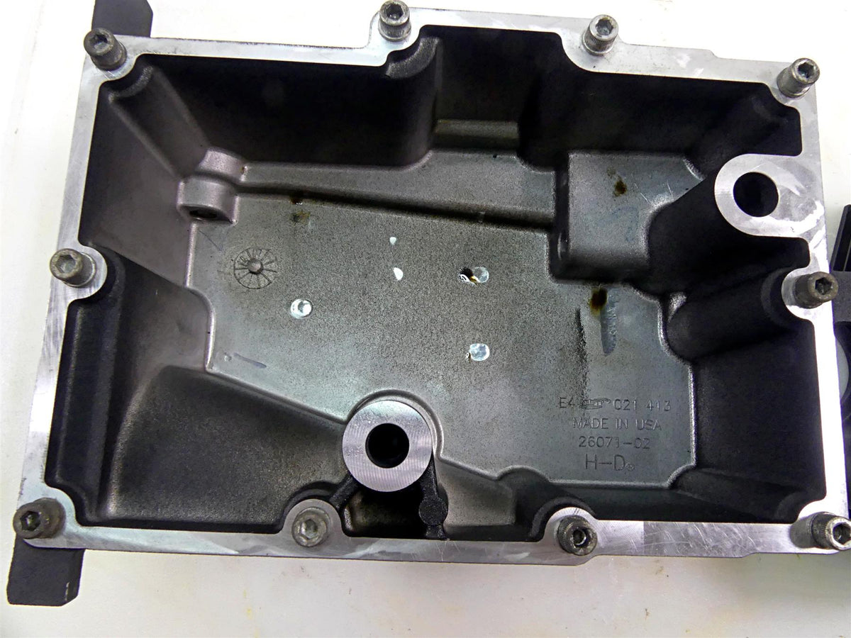 2014 Harley FXDL Dyna Low Rider Transmission Oil Pan Bottom Cover 26071-02 {{ shop.shopifyCountryName }} - Mototech271